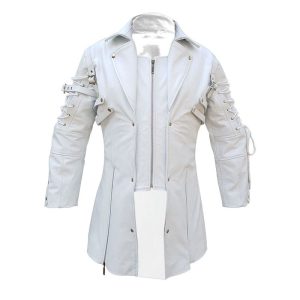 Leather Trench Coat SMI220789787854